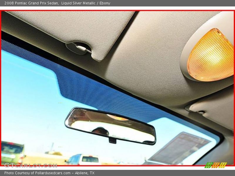 Liquid Silver Metallic / Ebony 2008 Pontiac Grand Prix Sedan
