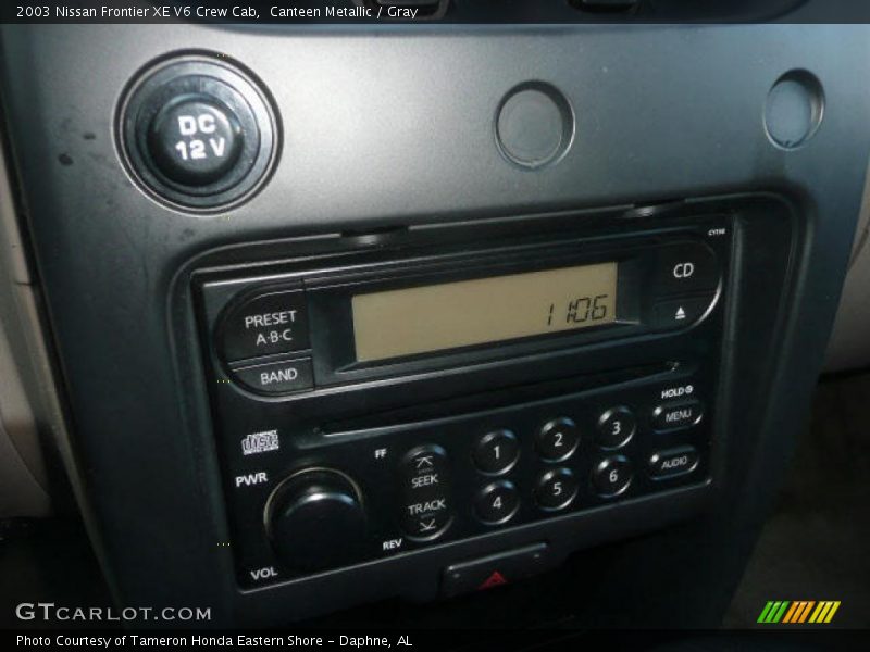 Canteen Metallic / Gray 2003 Nissan Frontier XE V6 Crew Cab