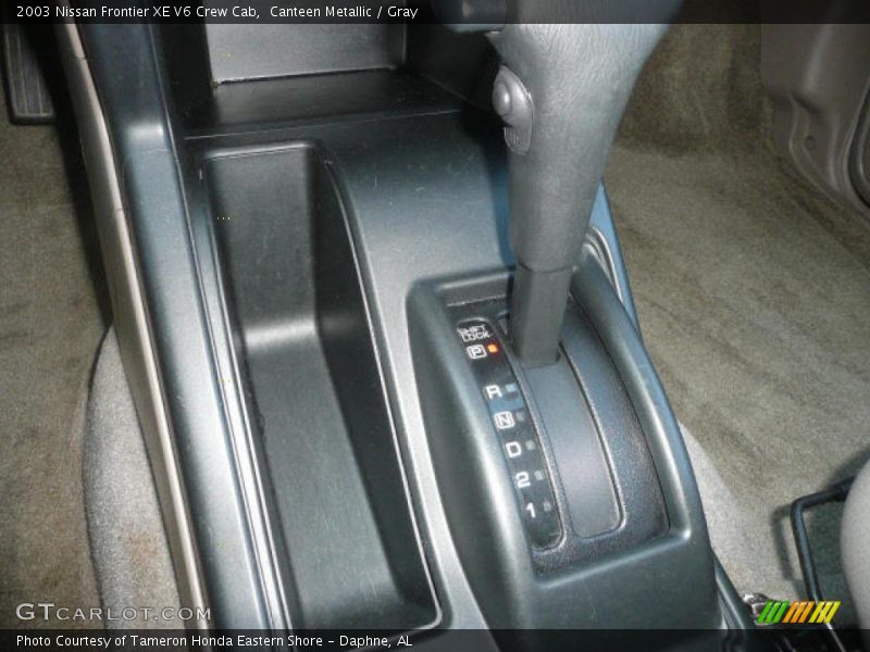 Canteen Metallic / Gray 2003 Nissan Frontier XE V6 Crew Cab