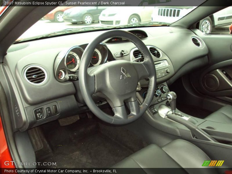Sunset Pearlescent / Dark Charcoal 2007 Mitsubishi Eclipse Spyder GS