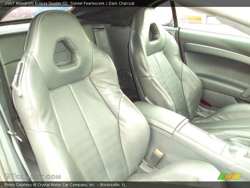 Sunset Pearlescent / Dark Charcoal 2007 Mitsubishi Eclipse Spyder GS