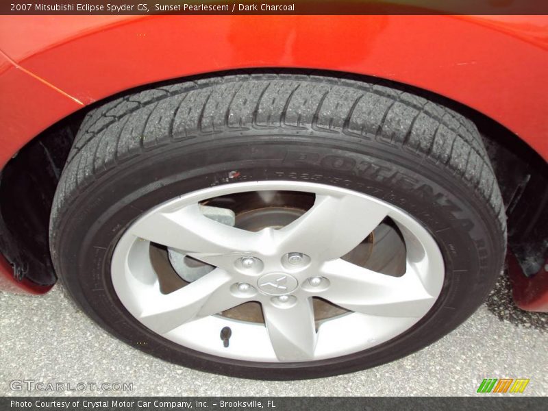 Sunset Pearlescent / Dark Charcoal 2007 Mitsubishi Eclipse Spyder GS