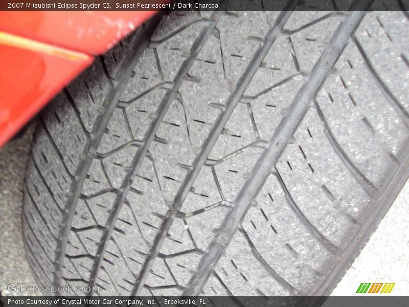 Sunset Pearlescent / Dark Charcoal 2007 Mitsubishi Eclipse Spyder GS
