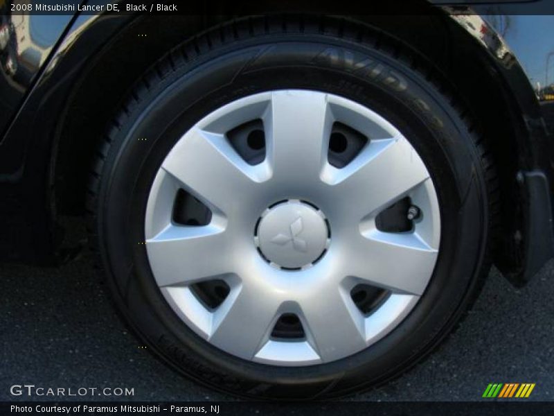 Black / Black 2008 Mitsubishi Lancer DE