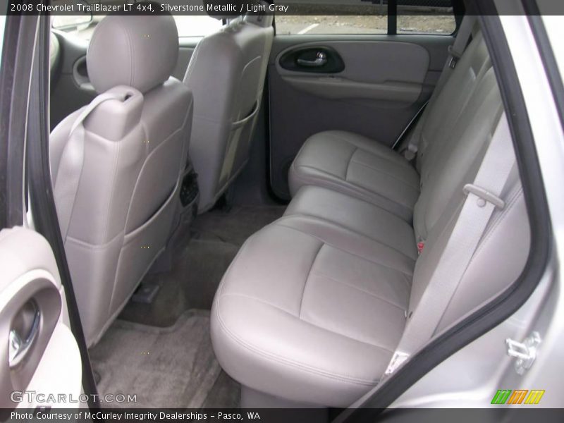 Silverstone Metallic / Light Gray 2008 Chevrolet TrailBlazer LT 4x4
