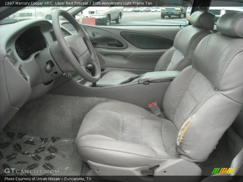 Laser Red Tintcoat / 30th Anniversary Light Prairie Tan 1997 Mercury Cougar XR7