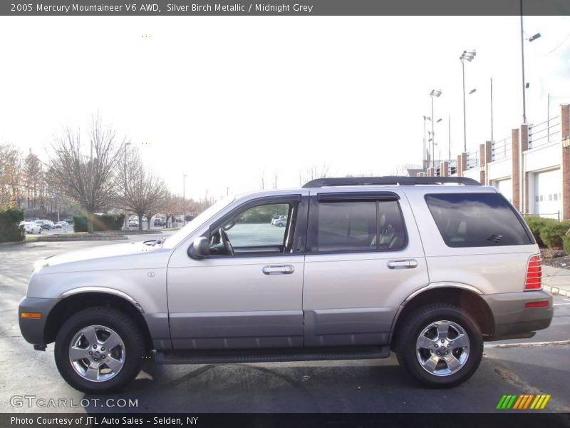 Silver Birch Metallic / Midnight Grey 2005 Mercury Mountaineer V6 AWD