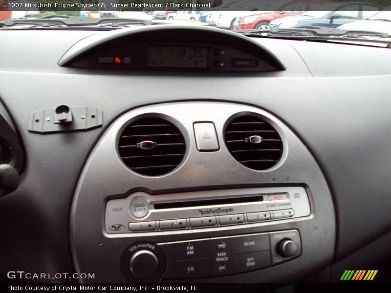Sunset Pearlescent / Dark Charcoal 2007 Mitsubishi Eclipse Spyder GS