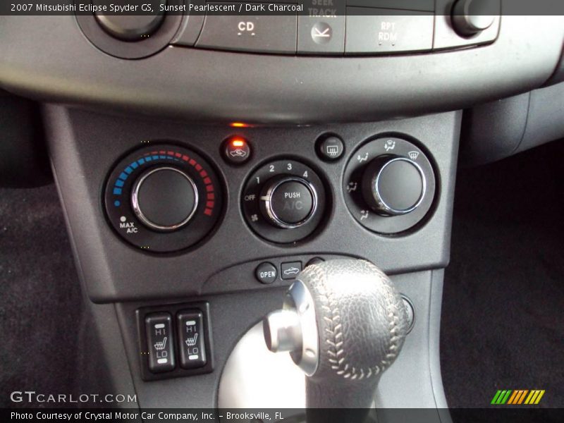 Sunset Pearlescent / Dark Charcoal 2007 Mitsubishi Eclipse Spyder GS