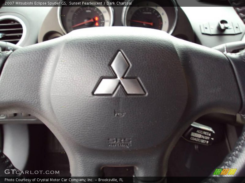 Sunset Pearlescent / Dark Charcoal 2007 Mitsubishi Eclipse Spyder GS