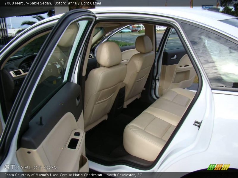 Oxford White / Light Camel 2008 Mercury Sable Sedan