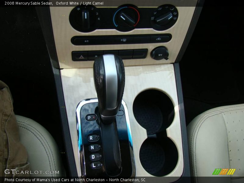 Oxford White / Light Camel 2008 Mercury Sable Sedan