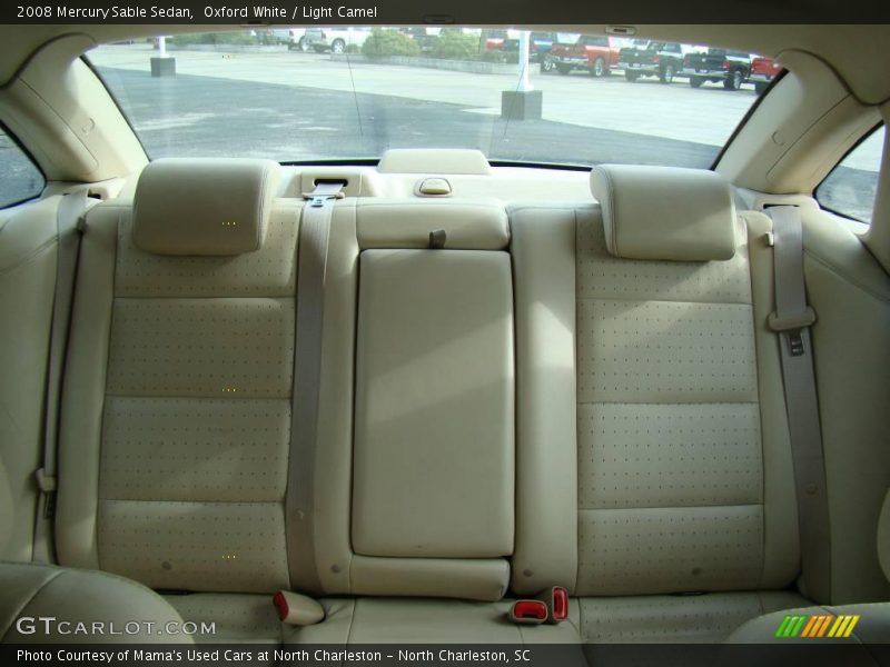Oxford White / Light Camel 2008 Mercury Sable Sedan