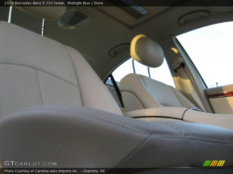 Midnight Blue / Stone 2004 Mercedes-Benz E 320 Sedan