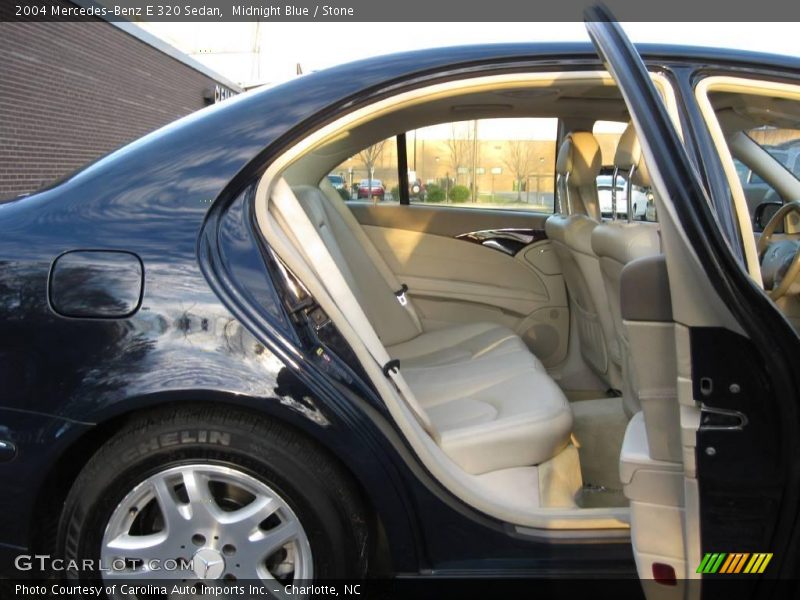 Midnight Blue / Stone 2004 Mercedes-Benz E 320 Sedan