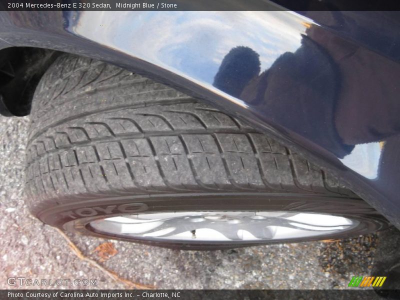 Midnight Blue / Stone 2004 Mercedes-Benz E 320 Sedan