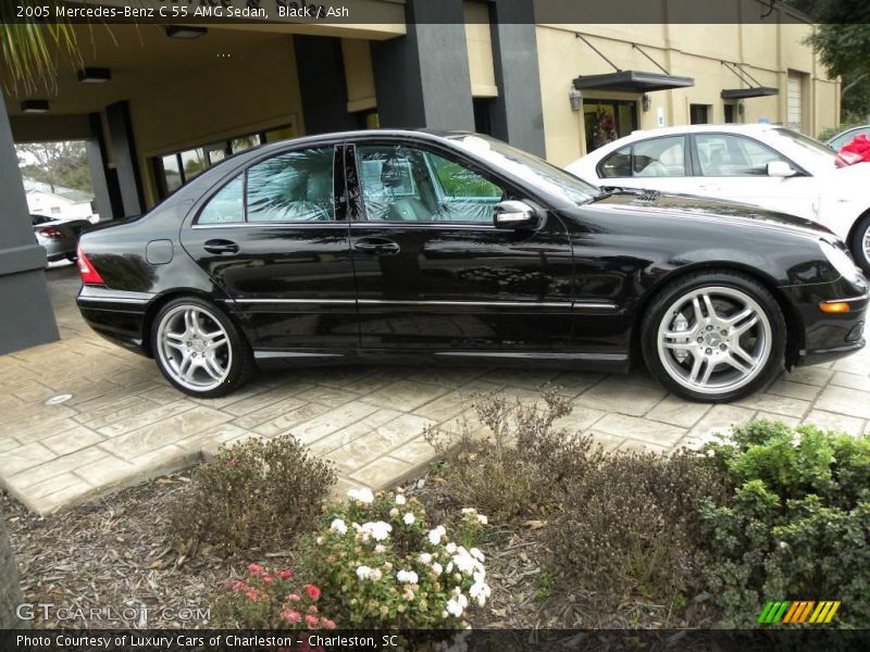 Black / Ash 2005 Mercedes-Benz C 55 AMG Sedan