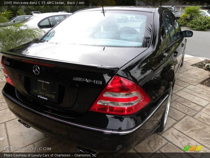 Black / Ash 2005 Mercedes-Benz C 55 AMG Sedan