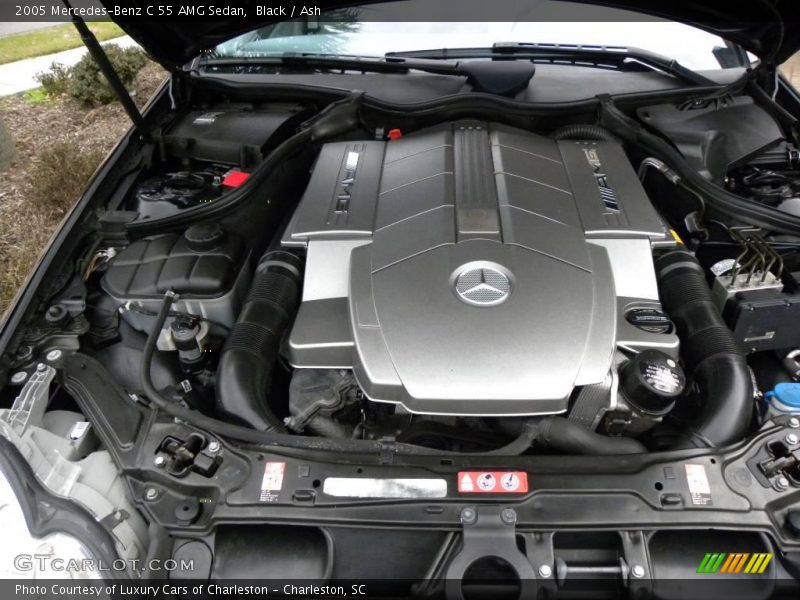 Black / Ash 2005 Mercedes-Benz C 55 AMG Sedan