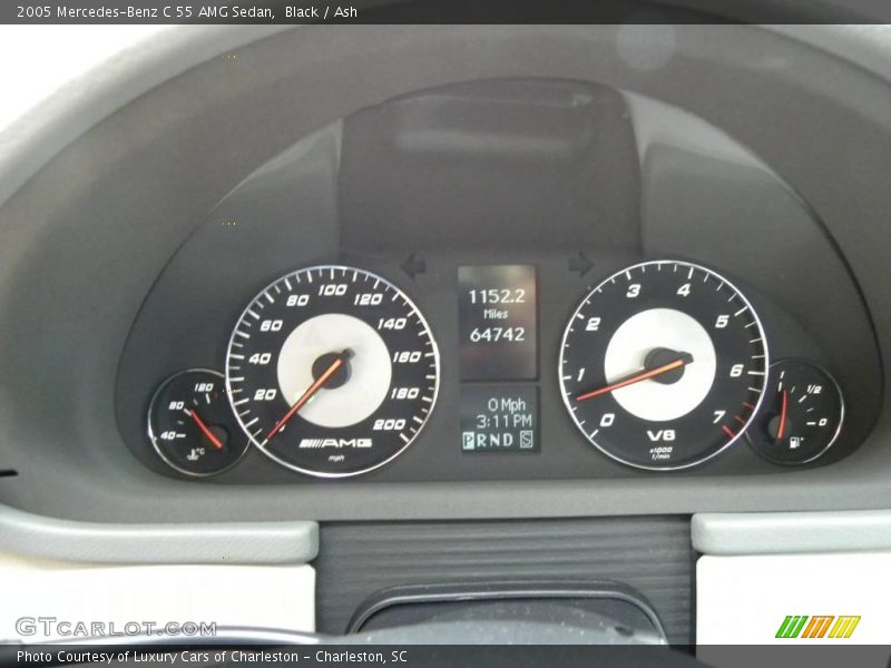 Black / Ash 2005 Mercedes-Benz C 55 AMG Sedan