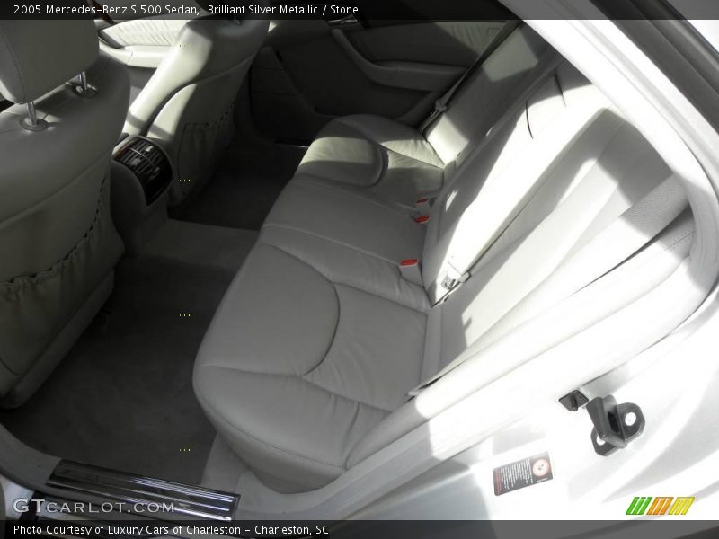 Brilliant Silver Metallic / Stone 2005 Mercedes-Benz S 500 Sedan