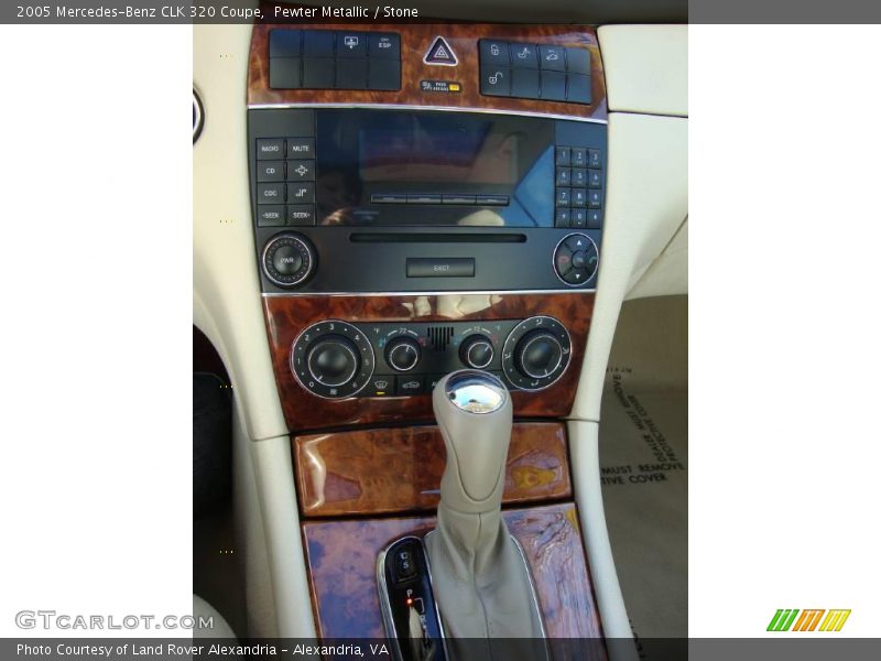 Pewter Metallic / Stone 2005 Mercedes-Benz CLK 320 Coupe