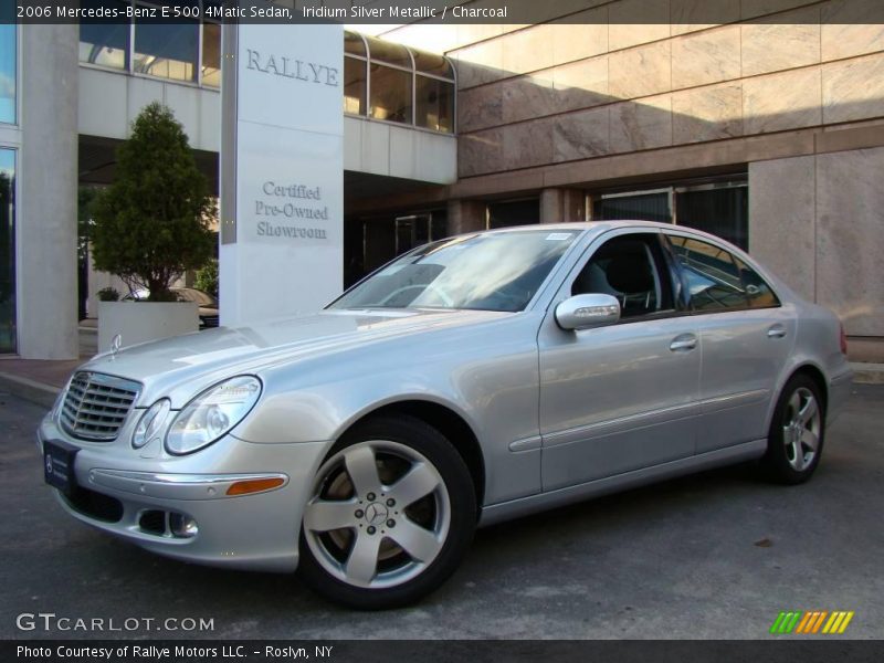 Iridium Silver Metallic / Charcoal 2006 Mercedes-Benz E 500 4Matic Sedan