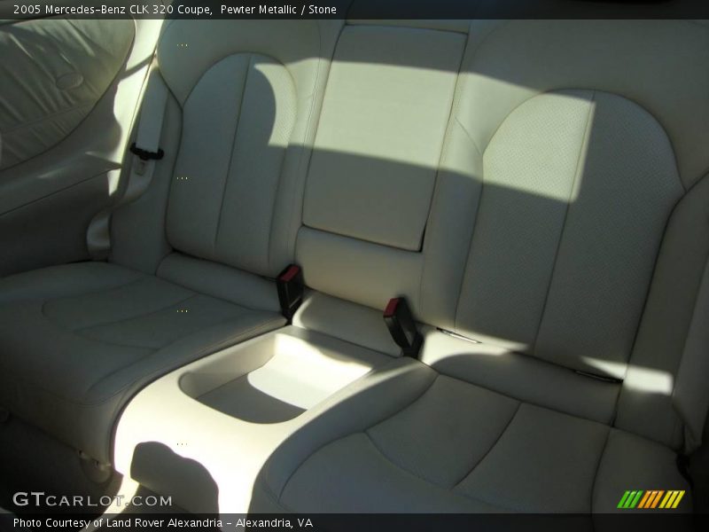 Pewter Metallic / Stone 2005 Mercedes-Benz CLK 320 Coupe
