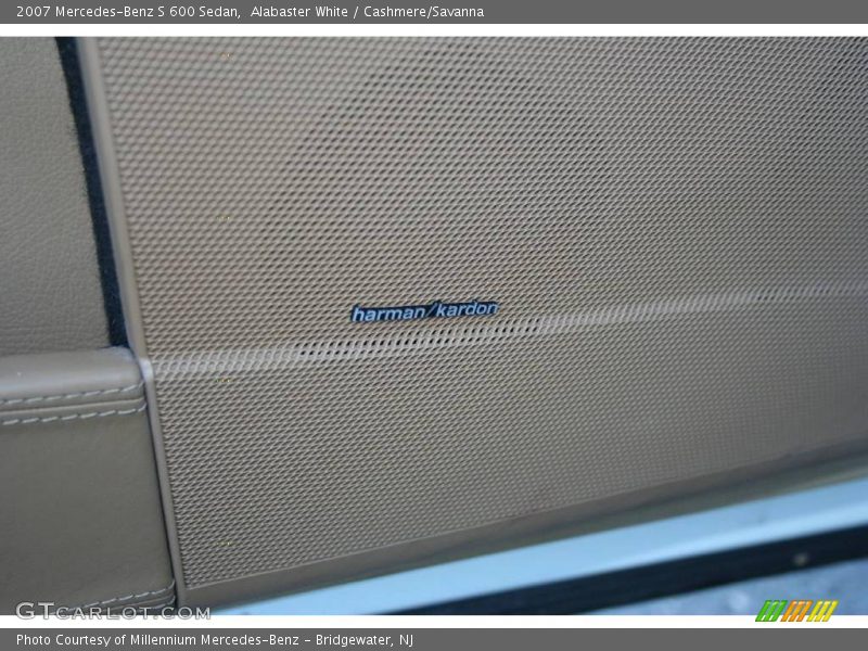 Alabaster White / Cashmere/Savanna 2007 Mercedes-Benz S 600 Sedan