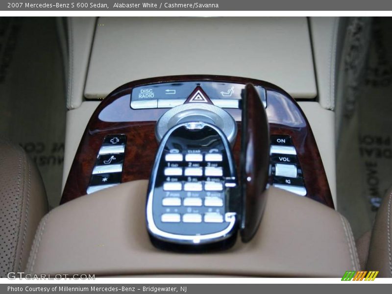 Alabaster White / Cashmere/Savanna 2007 Mercedes-Benz S 600 Sedan