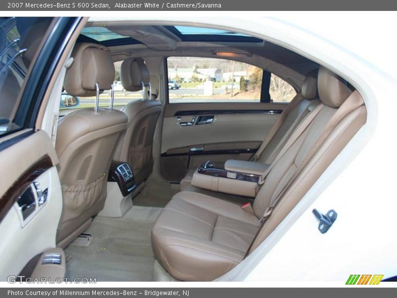 Alabaster White / Cashmere/Savanna 2007 Mercedes-Benz S 600 Sedan
