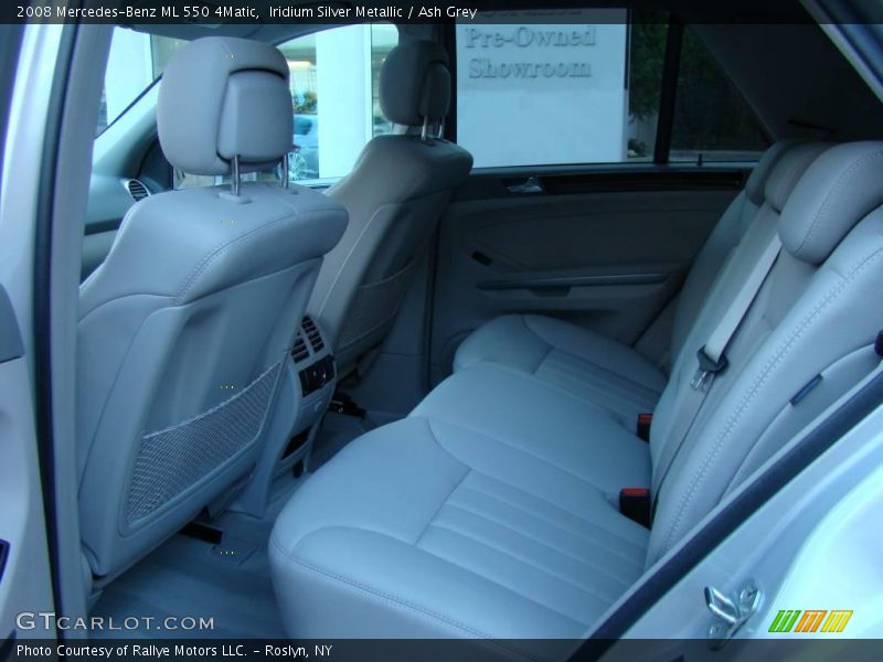 Iridium Silver Metallic / Ash Grey 2008 Mercedes-Benz ML 550 4Matic