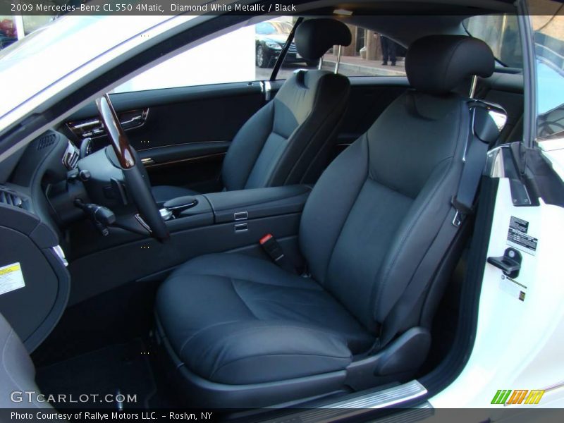 Diamond White Metallic / Black 2009 Mercedes-Benz CL 550 4Matic