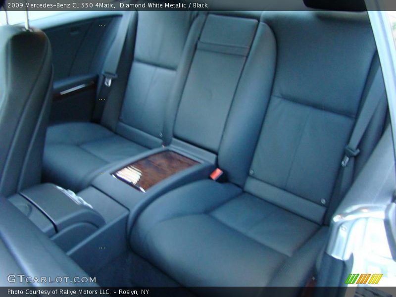 Diamond White Metallic / Black 2009 Mercedes-Benz CL 550 4Matic