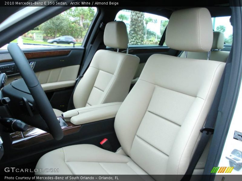Arctic White / Almond Beige 2010 Mercedes-Benz E 350 Sedan