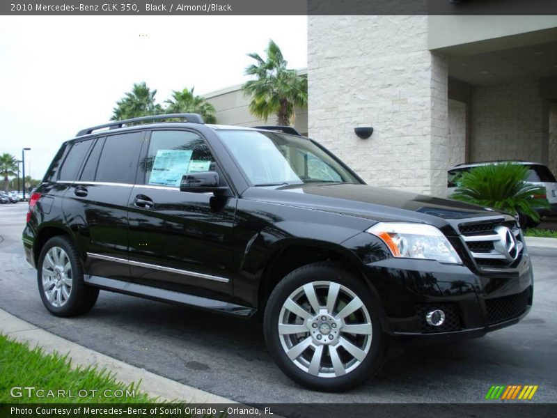 Black / Almond/Black 2010 Mercedes-Benz GLK 350