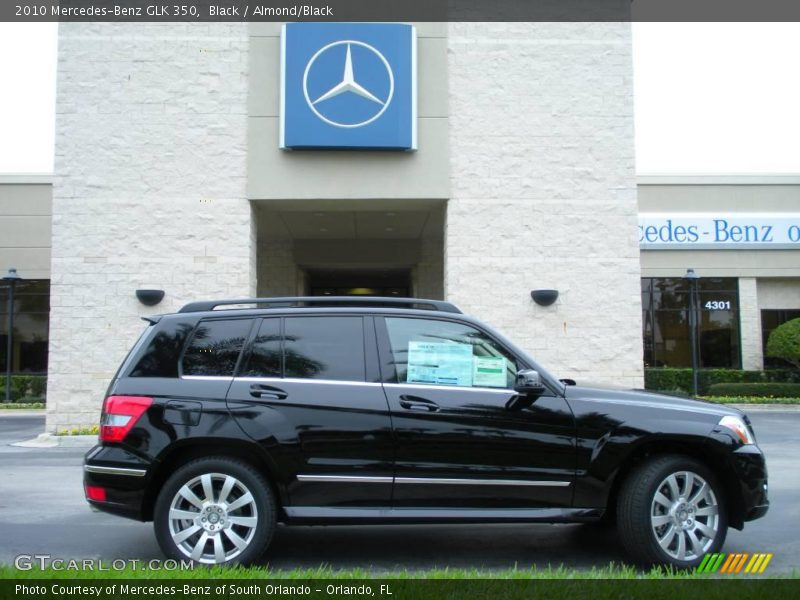 Black / Almond/Black 2010 Mercedes-Benz GLK 350