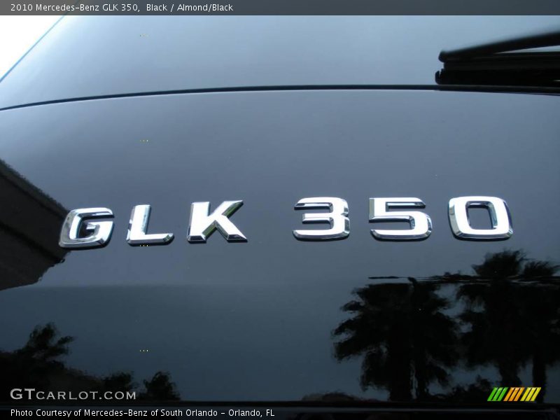 Black / Almond/Black 2010 Mercedes-Benz GLK 350