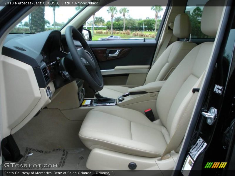 Black / Almond/Black 2010 Mercedes-Benz GLK 350