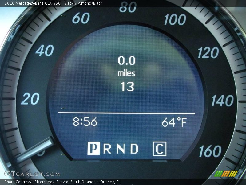 Black / Almond/Black 2010 Mercedes-Benz GLK 350