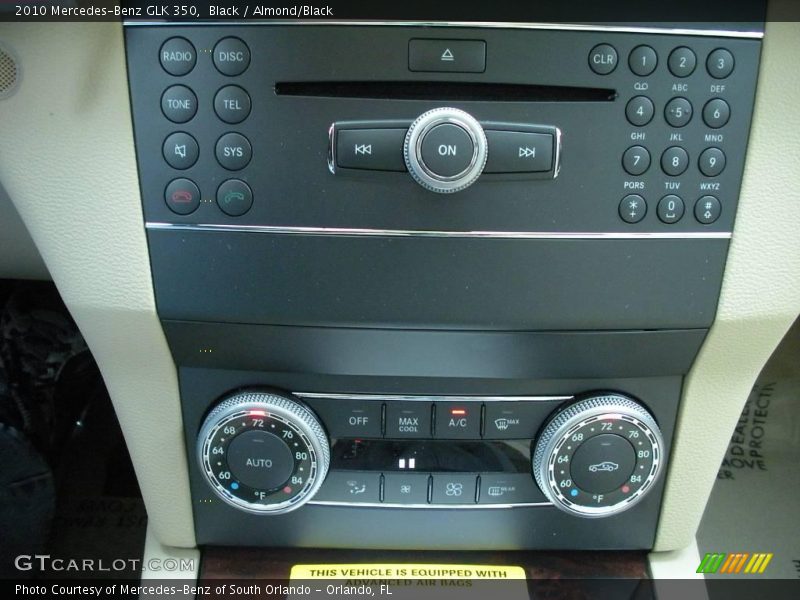 Black / Almond/Black 2010 Mercedes-Benz GLK 350