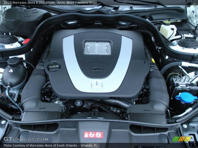Arctic White / Almond Beige 2010 Mercedes-Benz E 350 Sedan
