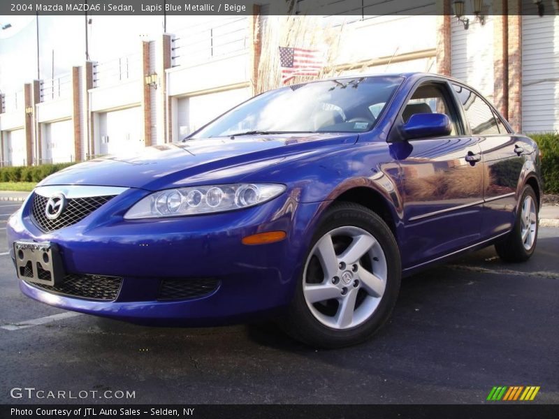 Lapis Blue Metallic / Beige 2004 Mazda MAZDA6 i Sedan