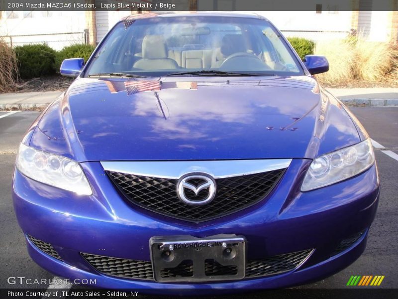 Lapis Blue Metallic / Beige 2004 Mazda MAZDA6 i Sedan