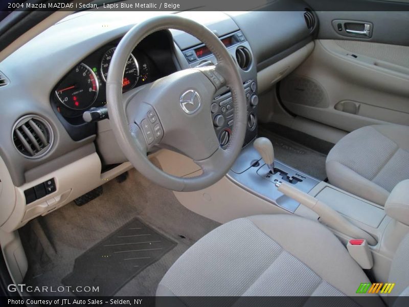 Lapis Blue Metallic / Beige 2004 Mazda MAZDA6 i Sedan