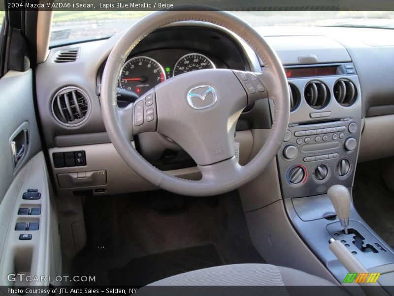 Lapis Blue Metallic / Beige 2004 Mazda MAZDA6 i Sedan