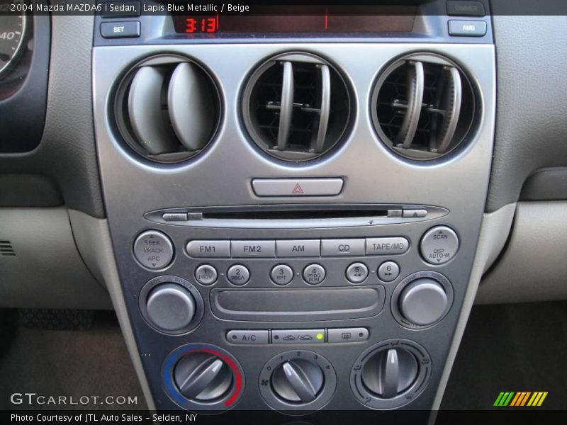 Lapis Blue Metallic / Beige 2004 Mazda MAZDA6 i Sedan