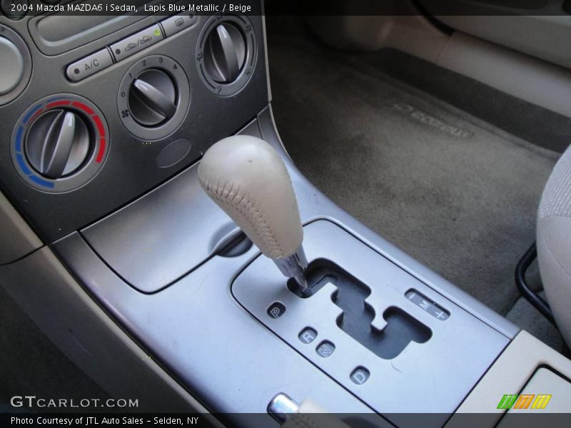 Lapis Blue Metallic / Beige 2004 Mazda MAZDA6 i Sedan