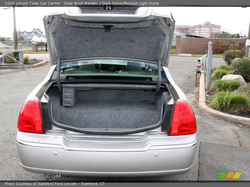 Silver Birch Metallic / Dark Stone/Medium Light Stone 2003 Lincoln Town Car Cartier