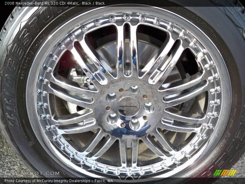 Black / Black 2008 Mercedes-Benz ML 320 CDI 4Matic